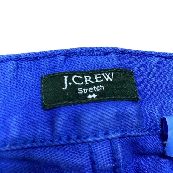 J. Crew Cobalt Blue Toothpick Stretch Super Skinny Jeans Size 25 - Picture 4 of 6